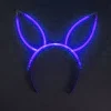 Karanlıkta Yanan Fosforlu Glow Taç 6 Renk 6 Adet