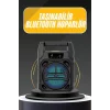 Karaoke Mikrofonlu Fm Radyolu Bluetooth Hoparlör Yüksek Ses Kaliteli