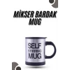 Karıştırıcı Özellikli Mikser Kupa Bardak Kompakt Taşınabilir Mug