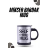 Karıştırıcı Özellikli Mikser Kupa Bardak Kompakt Taşınabilir Mug