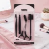 4 Parcali Hassas Kas Bakim Seti Cimbiz Makas Sekillendirme Bicagi Ve Tarak Fircasi BX-313495