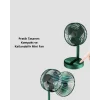 Katlanabilir Mini Fan – 3 Kademeli Soğutma, Şarjlı