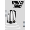 Kettle C F Tipi 220-240V Paslanmaz Çelik Elektrik Kablolu Otomatik Kapanma