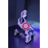 Kırmızı Kablosuz Bluetooth Kulaklık Stres Çarklı Oyuncu Kulaklığı