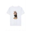 Kız Çocuk Baskılı T-Shirt - Beyaz