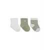Koala Boy 3lü Penye Soket Çorap 10133 Ekru
