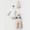 Kokina Şapka Body Pantolon MNB5334 Bej