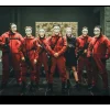 Koreli Hırsız Teatral Hahoe Maskesi - Para Heist Maskesi - Dali Maskesi