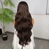 Koyu Kumral Fiber Sen Tül Peruk