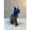 Koyu Rainbow Kedi Biblo Modern Salon ve Raf Dekoru