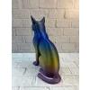 Koyu Rainbow Kedi Biblo Modern Salon ve Raf Dekoru