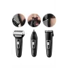 Kulak Burun Kıl Kesme Ense Yanak Tıraş Seti 3 Başlıklı Profesyonel
