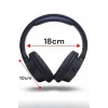 Kulak Üstü Bluetooth Kulaklık Ayarlanabiilir Uzun Pil Ömrü Kablosuz 5.0 Bluetooth