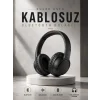 Kulak Üstü Kablosuz Bluetooth Kulaklık Yüksek Ses Kaliteli ANC Özelliği