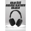 Kulak Üstü Kablosuz Bluetooth Kulaklık Yumuşak Süngerli SD Kart Girişli