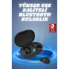 Kulaklık Dijital Göstergeli Bluetooth Bağlantılı Kablosuz Kulak İçi Mikrofonlu Dokunmatik Kontrol