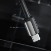 KUULAA Type C Type-C PD 60W QC4.0 Hızlı Şarj ve Data Kablosu 1Metre-(5775)