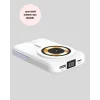 LCD Göstergeli Manyetik Powerbank Type C USB Girişli
