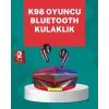 Led Işıklı Kablosuz Gaming Kulaklık Ergonomik Tasarım