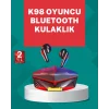 Led Işıklı Kablosuz Gaming Kulaklık Ergonomik Tasarım