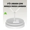 LED Işıklı Masa Lambası – Göz Yormayan Kısılabilir ve Esnek Başlıklı