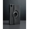Lenovo Tab M8 360 Tablet Deri Kılıf - Siyah