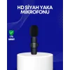 Lightning Girişli 2’li Kablosuz Yaka Mikrofonu Çift Kişilik Kayıt