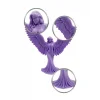 Lila Melek Biblo 3D Dekoratif Angel Figür Ev Aksesuarı