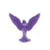 Lila Melek Biblo 3D Dekoratif Angel Figür Ev Aksesuarı