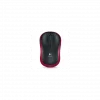 LOGITECH 910-002237, M185 Kırmızı, USB Nano 2,4G Kablosuz, 1000dpi, Optik, 3 Tuşlu, 12ay Pil Ömrü, Mouse