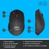 M330 SESSİZ KABLOSUZ USB OPTİK MOUSE SİYAH 910-004909