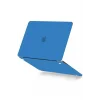 Apple Macbook Pro 13 2020 Macbook Buzlu Kapak - Mavi