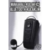 Makaralı Bluetooth Kulaklık Çağrı Cevaplama Kablolu Uzun Pil Ömrü