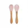 Mama Kaşığı ve Çatal Seti Pinky Pink