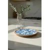 Mango Agacı Pasta Tabağı & Sunum Tabağı 20 Cm Desenli