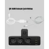Masa Üstü Çoklu Priz USB ve Type-C Çıkışlı Güç Dağıtıcı