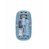 Mavi Kablosuz Mouse Bluetooth ve USB Çift Mod Bağlantılı