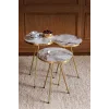Metal Gold Zigon Beyaz 3lü