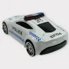 Metal Mini Polis Arabası  8 cm - Polis - 5 - 1 ADET
