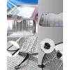 Metalize Reflektörlü Katlanabilir Araç Güneşliği – Yüksek Performanslı Isı ve UV Koruması