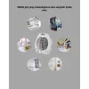 Mini Elektrikli Isıtıcı – 2000W Güç, Fanlı Isıtma, 3 Isı Modu