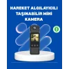 Mini Kamera 1080P Full HD Döner Lens Taşınabilir
