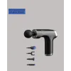 Mini Masaj Tabancası 4 Başlık 6 Hız Ayarlı