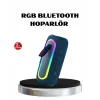 Mini Mavi Bluetooth Hoparlör Şık Görünüm ve Taşınabilir Güçlü Ses