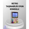 Mini Retro Oyun Konsolu 500 Oyunlu 3.0 İnç Ekran ve Şarjlı Batarya