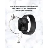 Mini Series 10 Akıllı Saat | 3 Kordon + Bileklik Hediyeli, Tüm Telefonlarla Uyumlu