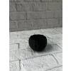 Mini Siyah Dekoratif Saksı 5 cm Modern Masaüstü Bitki Saksısı