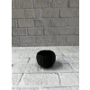 Mini Siyah Dekoratif Saksı 5 cm Modern Masaüstü Bitki Saksısı
