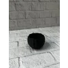 Mini Siyah Dekoratif Saksı 5 cm Modern Masaüstü Bitki Saksısı