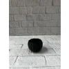 Mini Siyah Dekoratif Saksı 5 cm Modern Masaüstü Bitki Saksısı